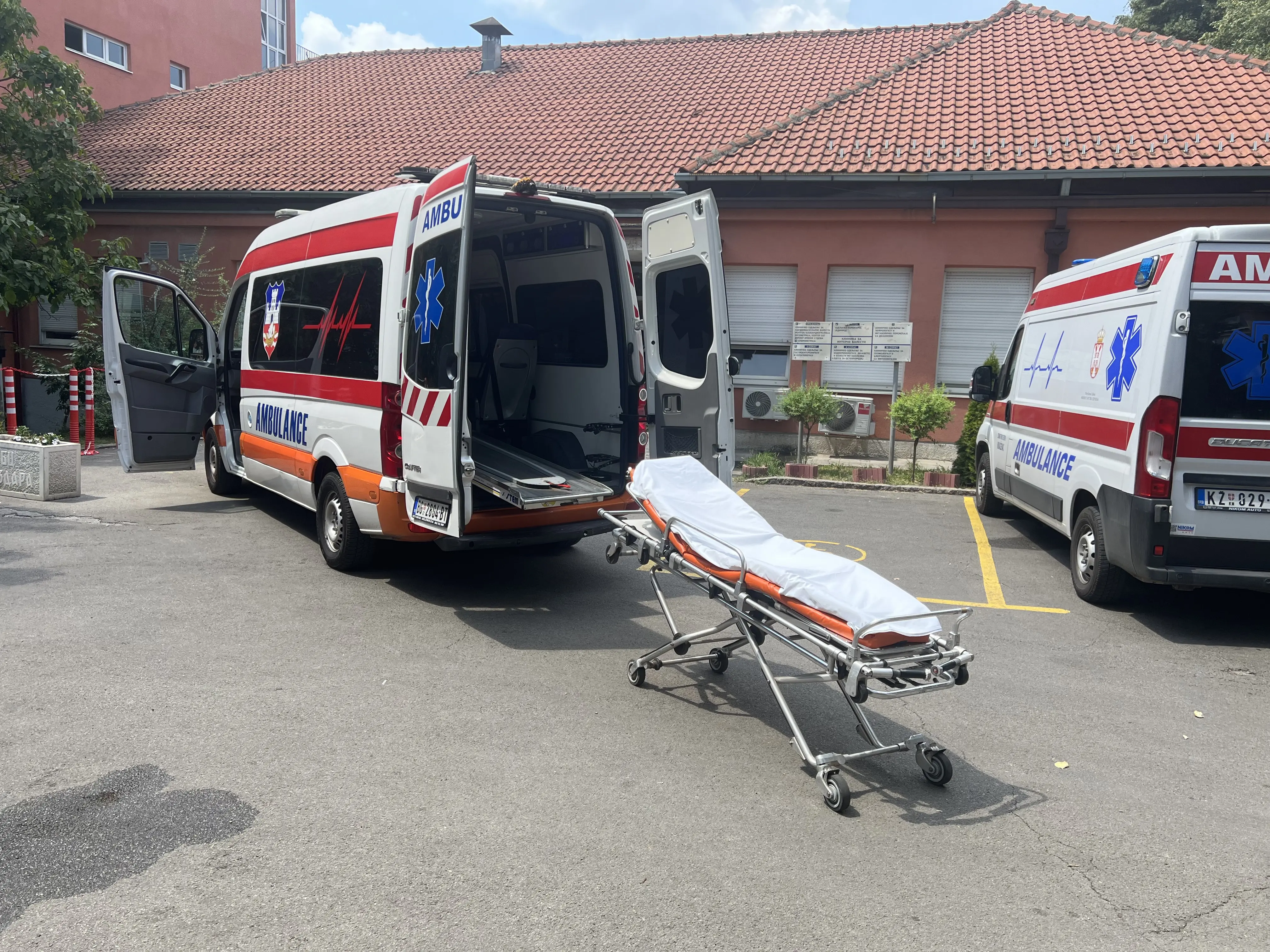Sanitetski prevoz pacijenata u banju